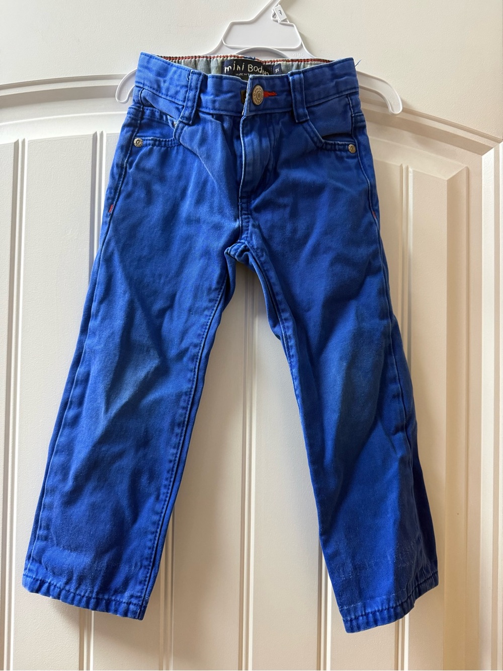 Mini Boden Bright Blue Kids Jeans